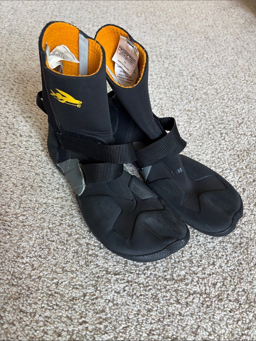 Patagonia Yulex Split Toe Wetsuit Boots Size 11 | gorpcore | surfing | kayaking